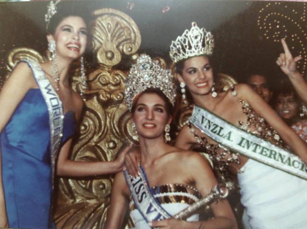 Las tres ganadoras del Miss Venezuela 1991