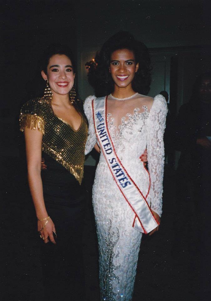Miss Bolivia y Miss USA