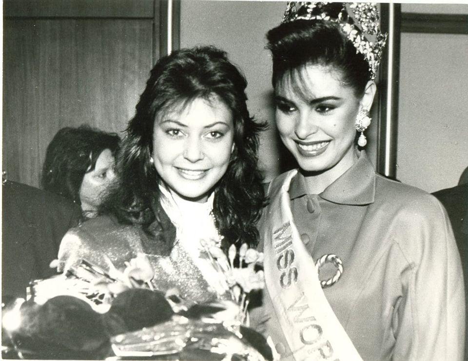 Miss Polonia y Miss Mundo 1991